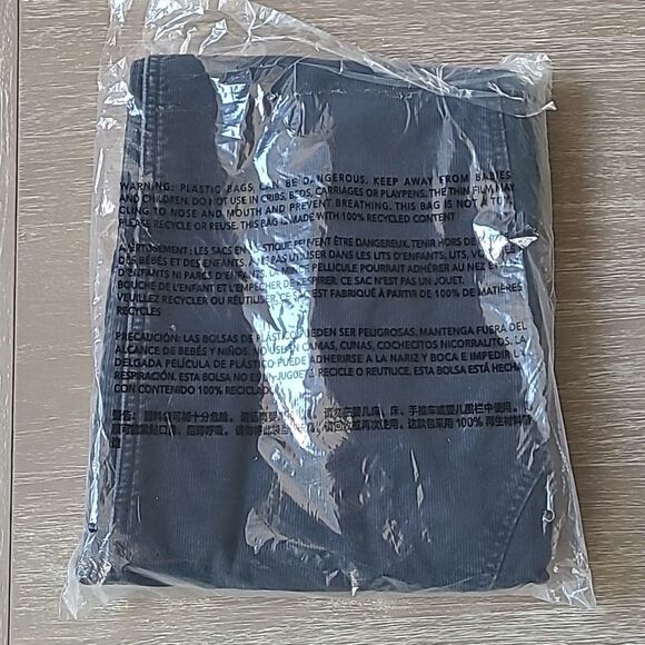 American Eagle Flex Corduroy Carpenter Pant black‎ 33x32 NWT in packaging - Picture 8 of 8